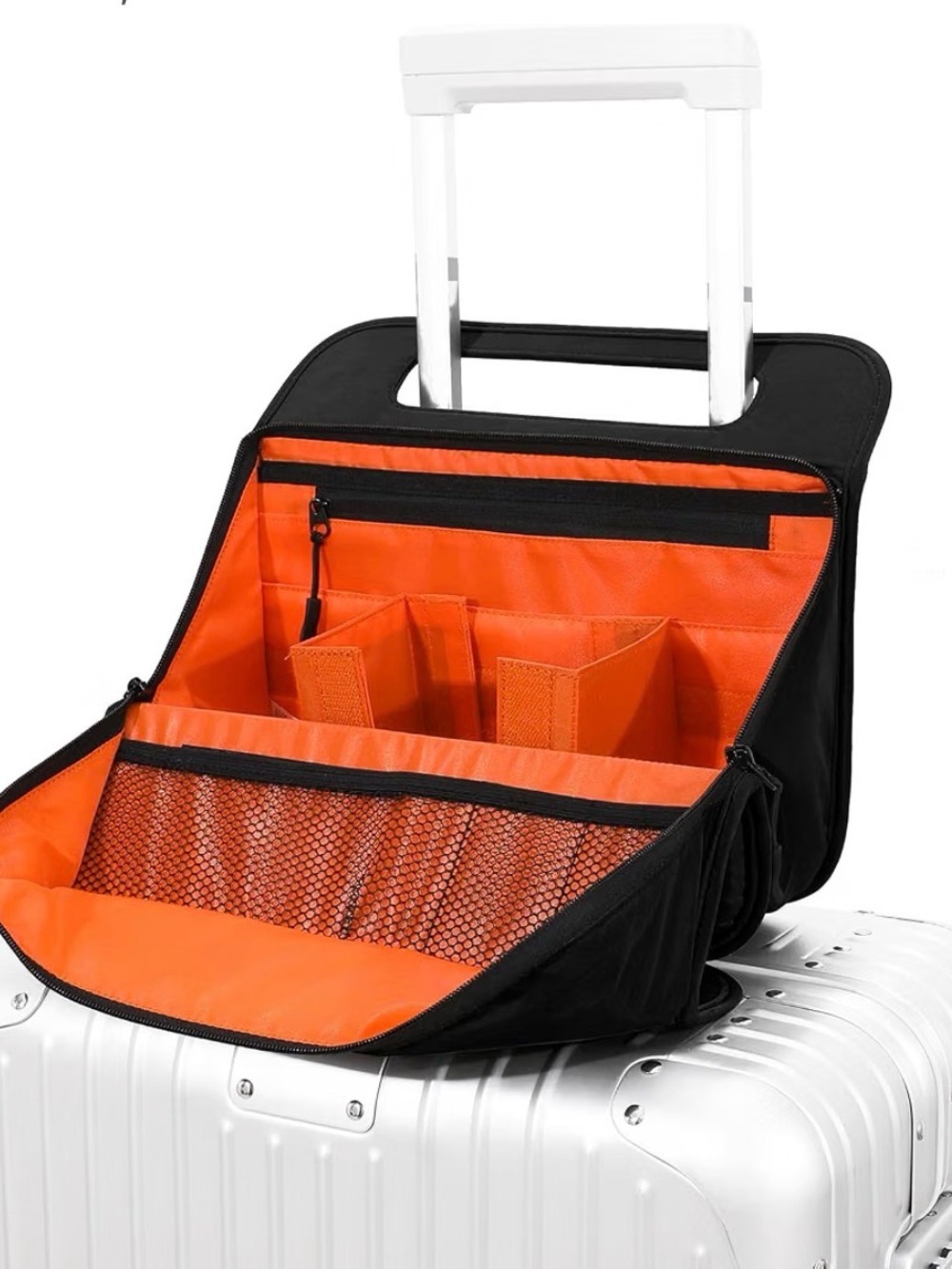CONTAIL 13 Inch 3L 4-in-1 Travel Organizer, Portable Hand Storage Pouch, Gray